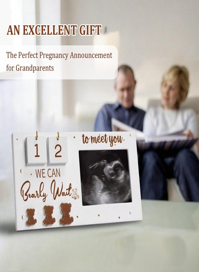 Gaahkai Sonogram Picture Frame, Standard 4x3 Ultrasound Photo Frames with Baby Countdown Weeks for Pregnancy Congratulations Baby Announcement Gift - Image 5